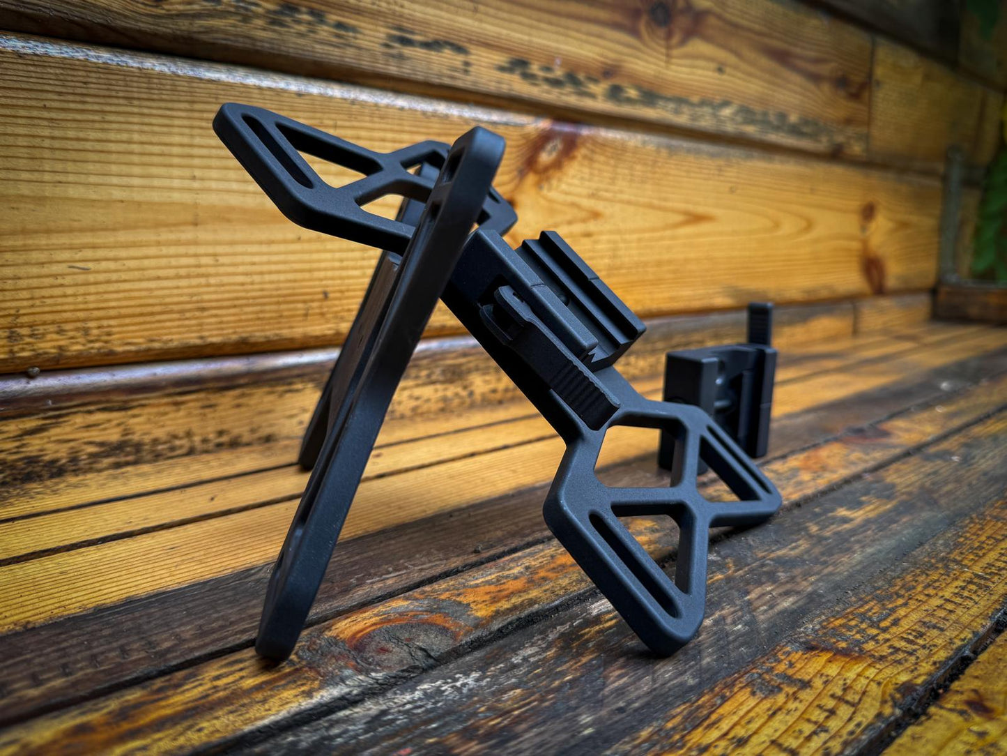 Płyta do poduszki strzeleckiej z mocowaniem arca / picatinny, do PRS - "X-frame"