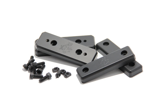 Ciężarki krótkie, komplet 4 sztuk (800 g)