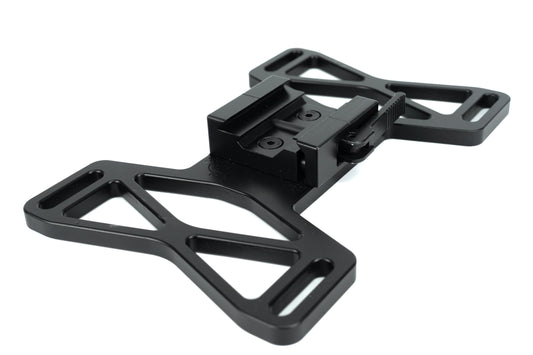 Płyta do poduszki strzeleckiej z mocowaniem arca / picatinny, do PRS - "X-frame"