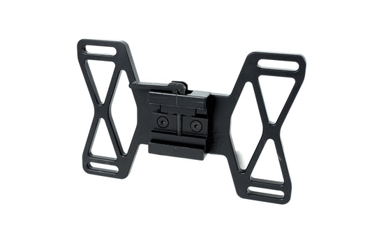 Płyta do poduszki strzeleckiej z mocowaniem arca / picatinny, do PRS - "X-frame"